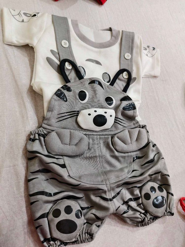 Cute Tiger Baby Romper