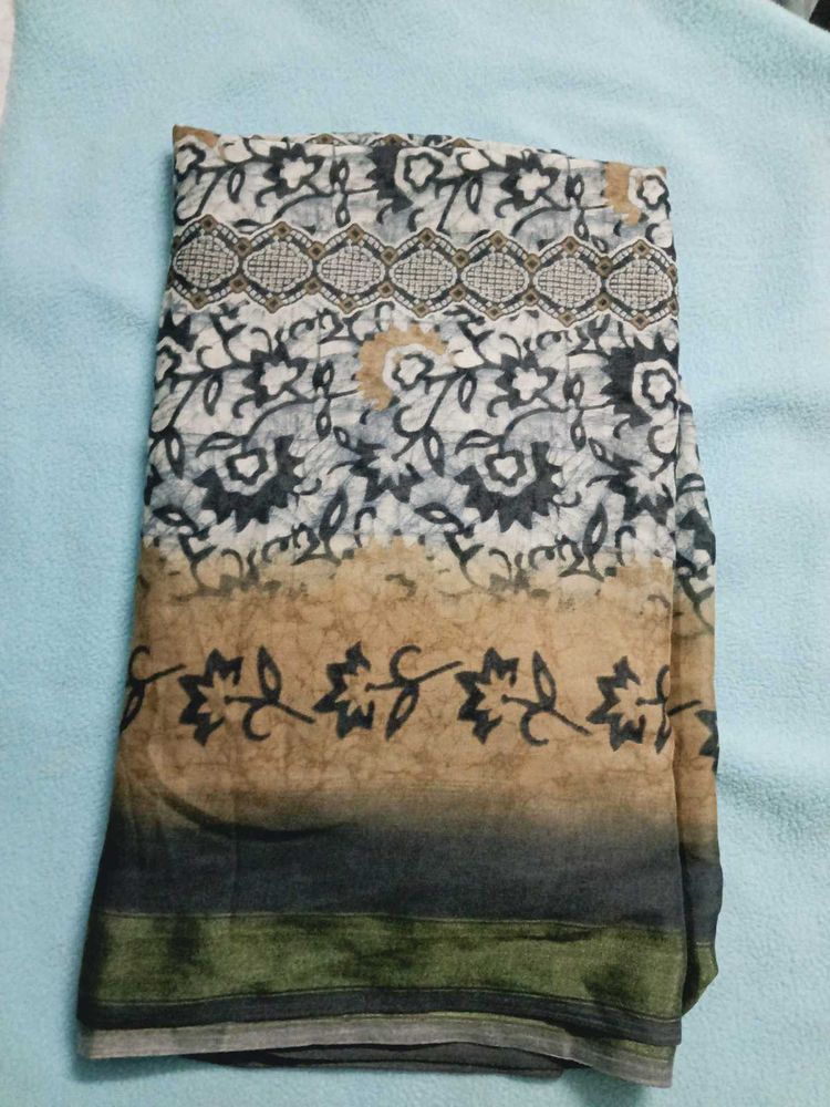 Beautiful Floral Print Duppta