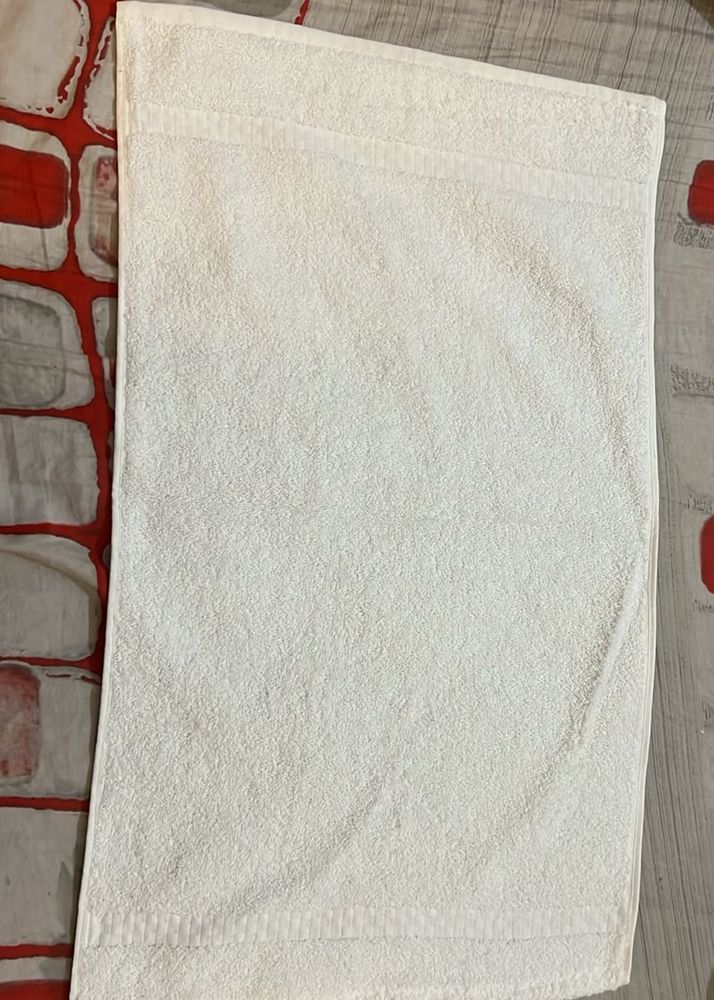 White Hand Towel