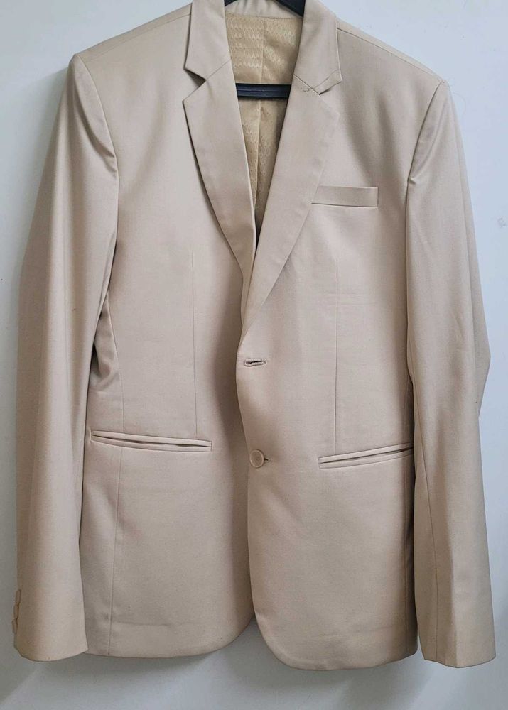 Men's Beige Blazer