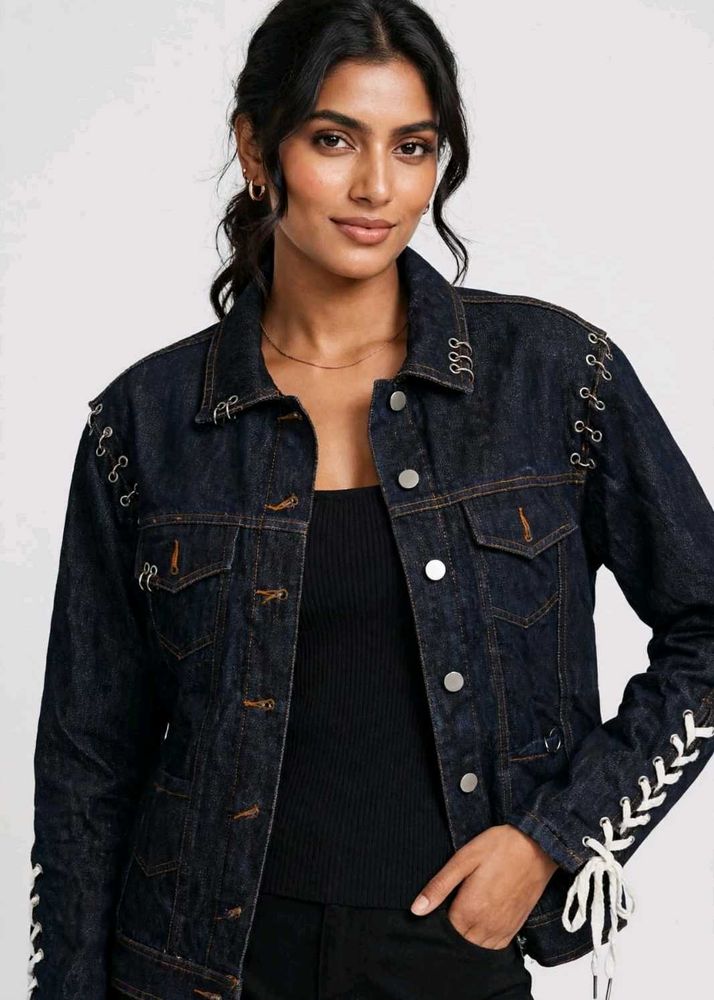 Women’s Dark Indigo Denim Jacket