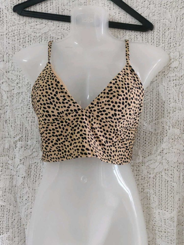 FOREVER21 Leopard Print Cami Top