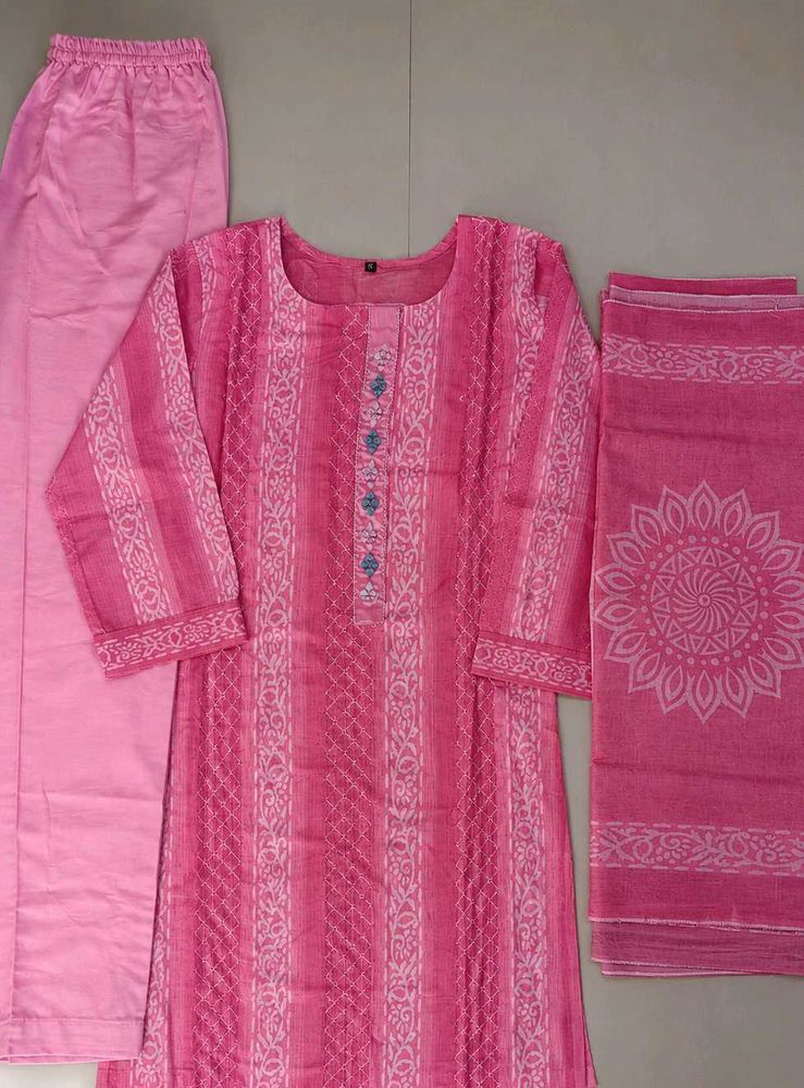 Pretty Pink Kurti Set