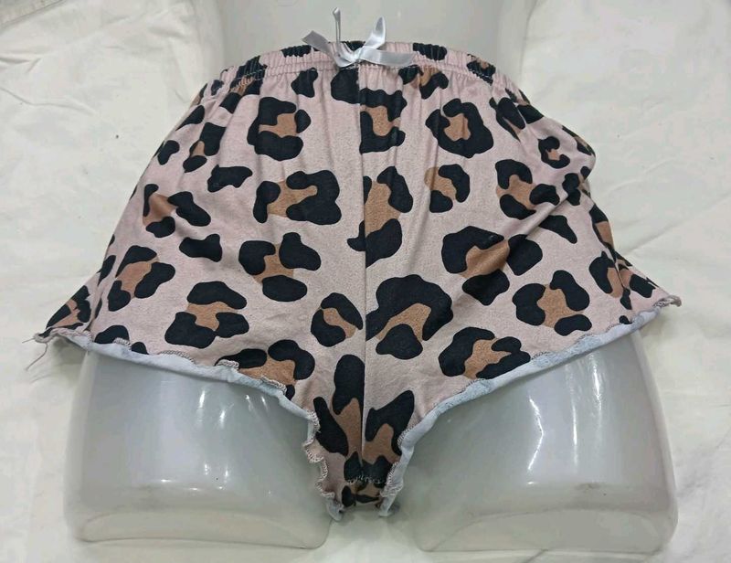 Leopard Print Sleep Shorts 🔥