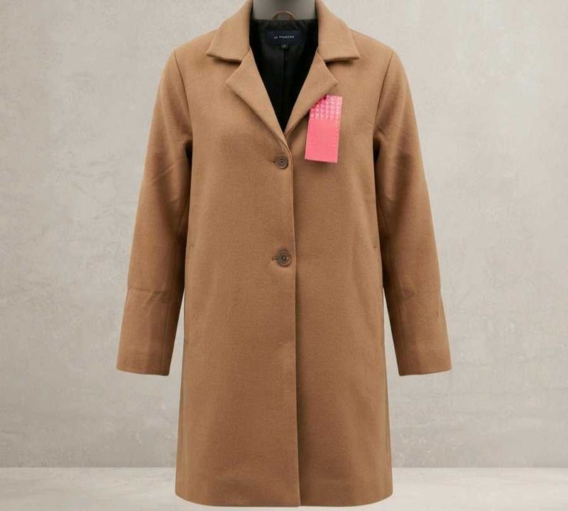 Classic Camel Coat (Size-Small)