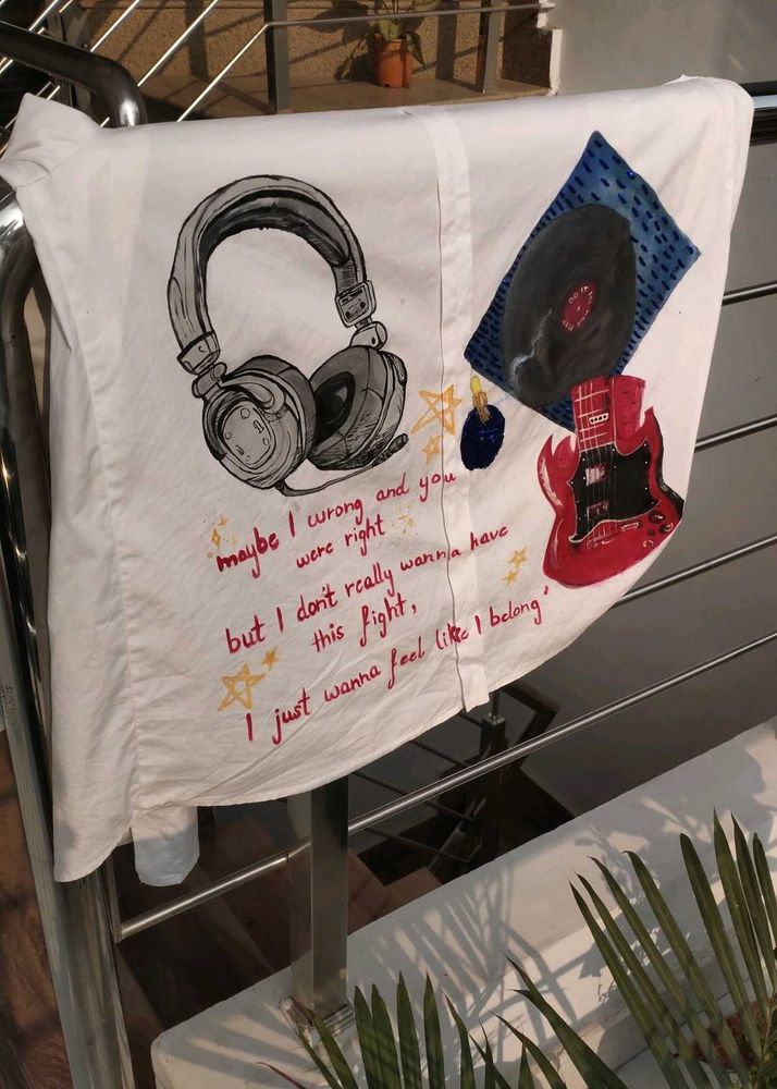 Hand Painted Shirt 🦋