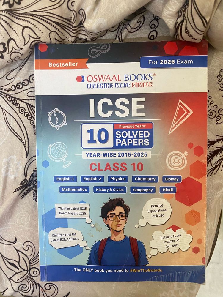 ICSE Class 10 Solved Papers 2015-2025