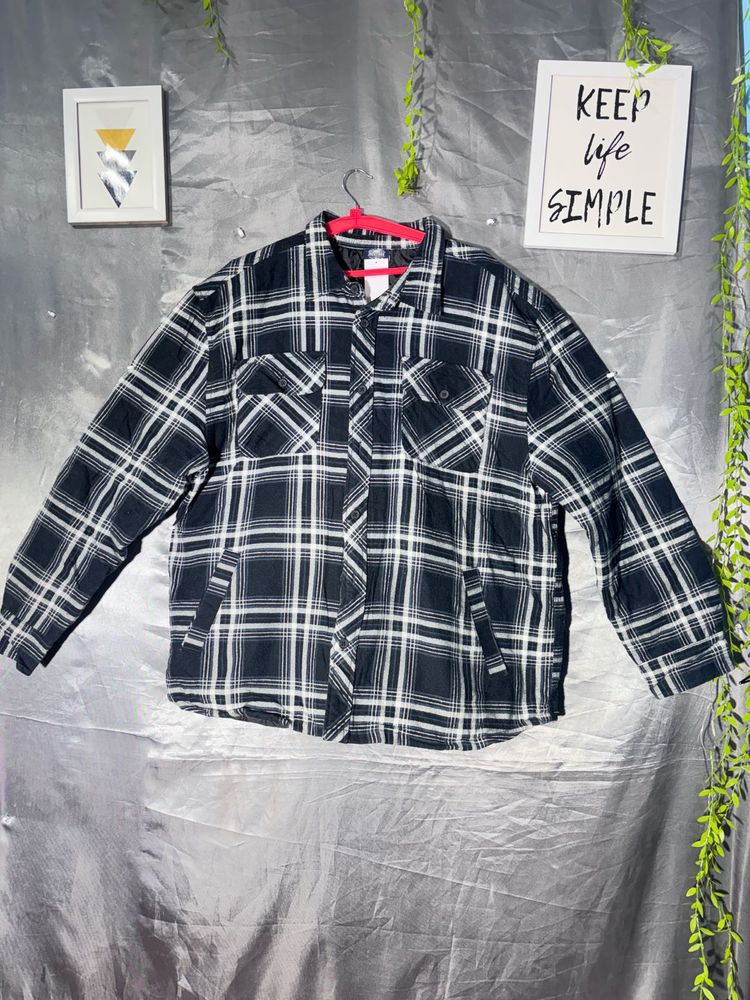 JACKEROO Classic Plaid Flannel Shacket