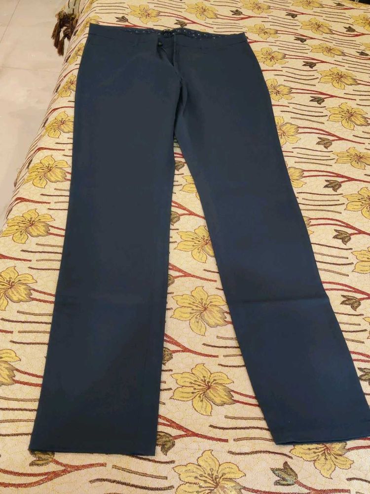 Men's Casual Blue Pants