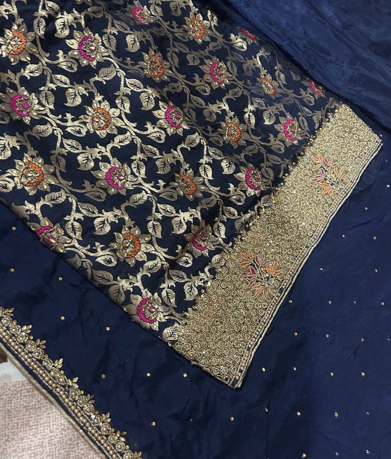 Designer banarsi parsi salwar suit