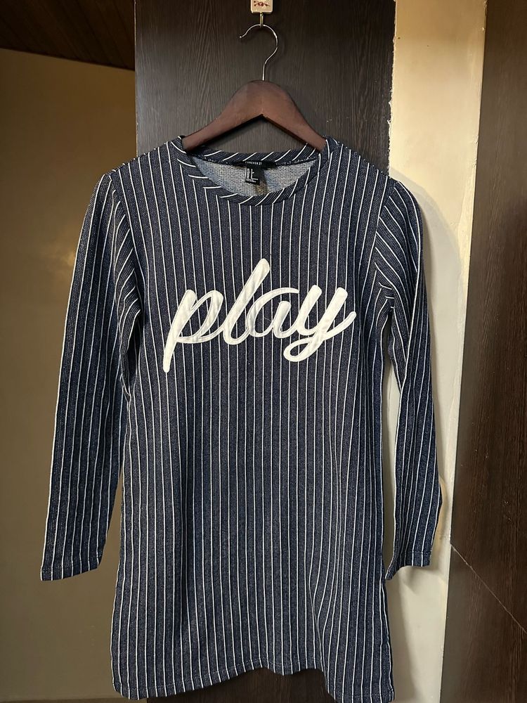 Forever 21 Play Striped Top