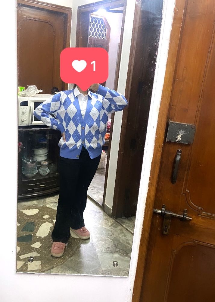 Combo Of 2 Korean Knitwears( Cardigan+ Pullover)