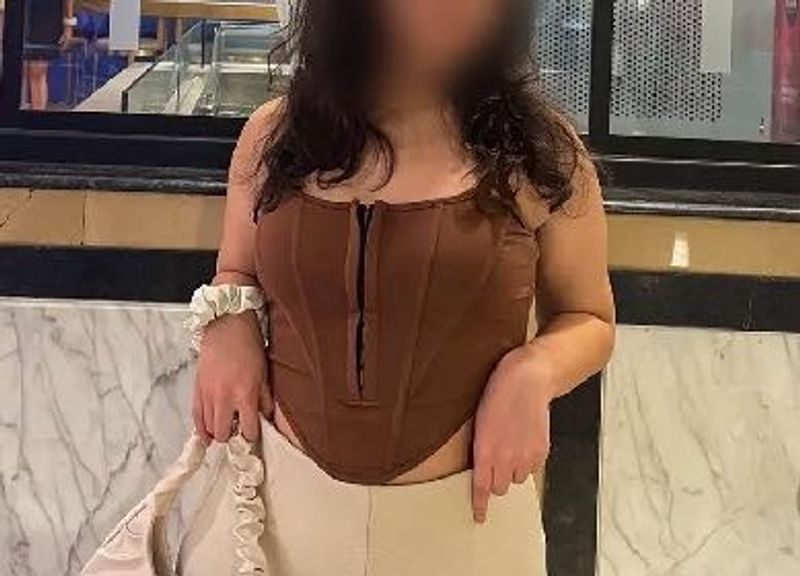 Brown Corset Top