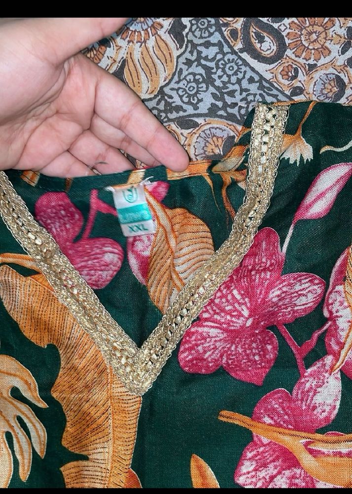Beautiful Floral Kurta
