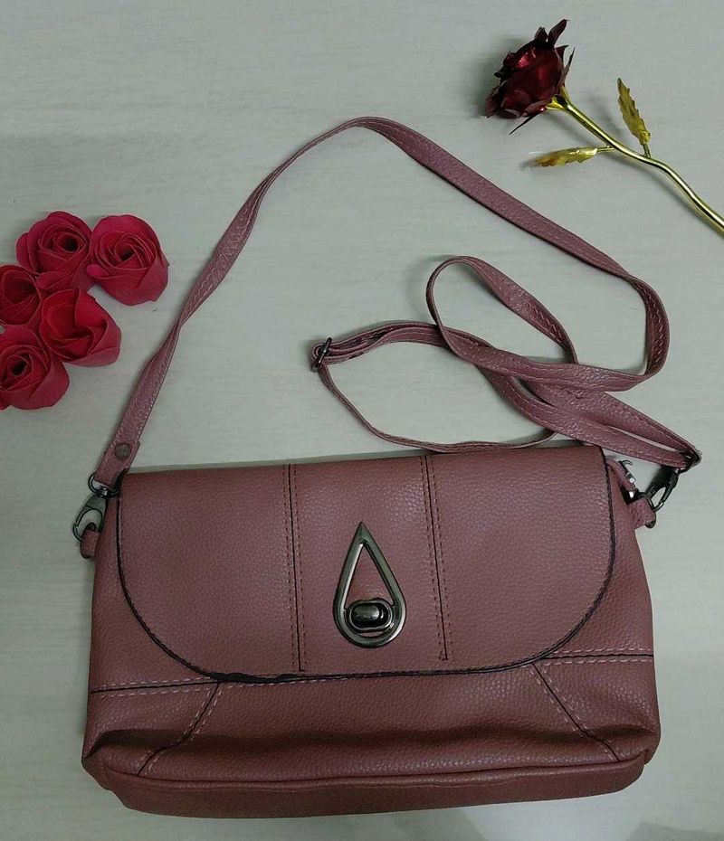 Stylish Pink Crossbody Bag