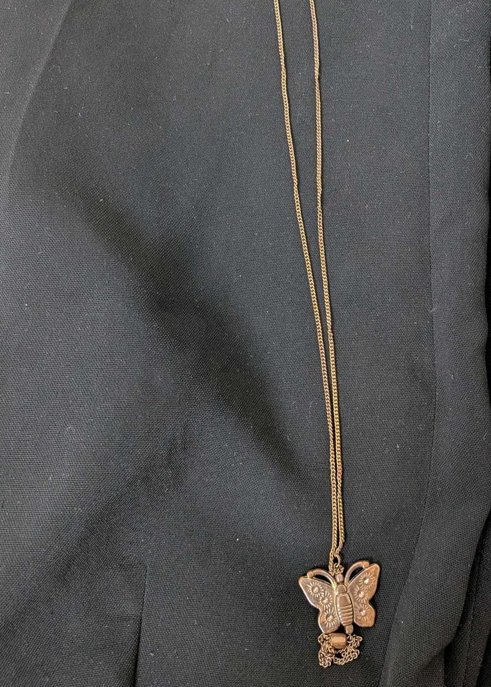 Delicate Butterfly Pendant Necklace