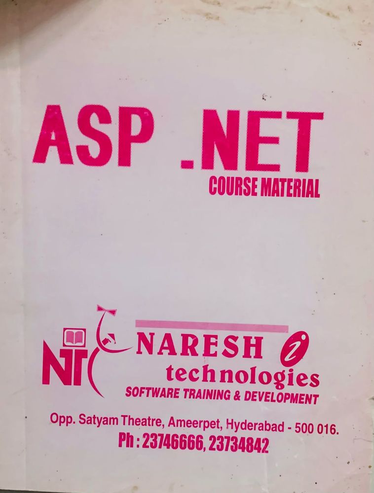 ASP.NET Course Material