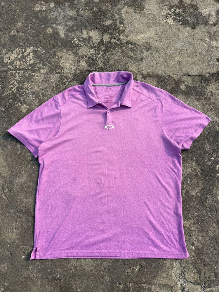 Oakley Men's Purple Polo Shirt