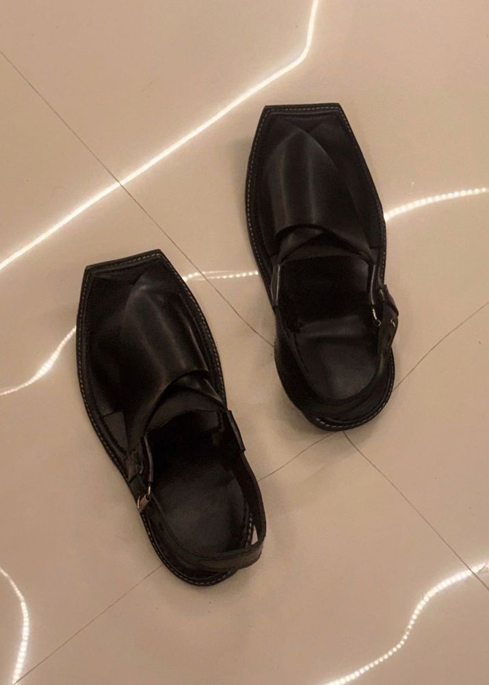Peshawari Kaptan Leather Sandals