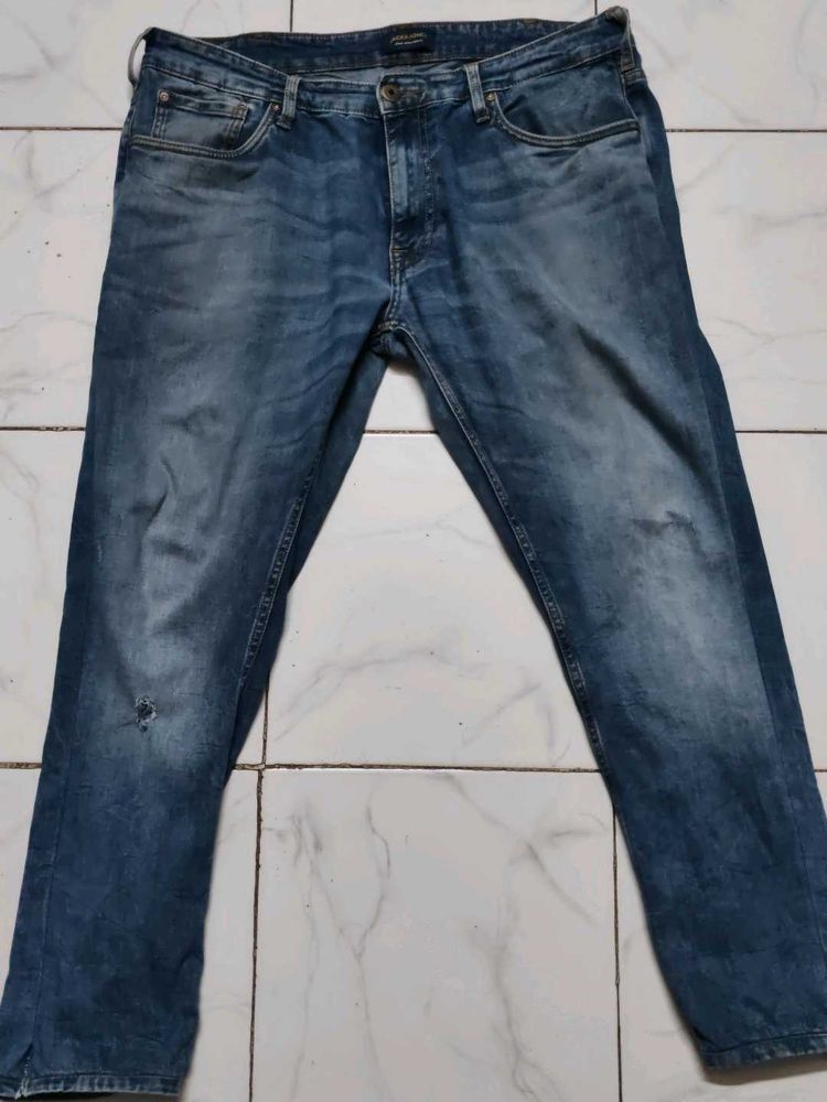 Jack &amp; Jones Men's Blue Jeans