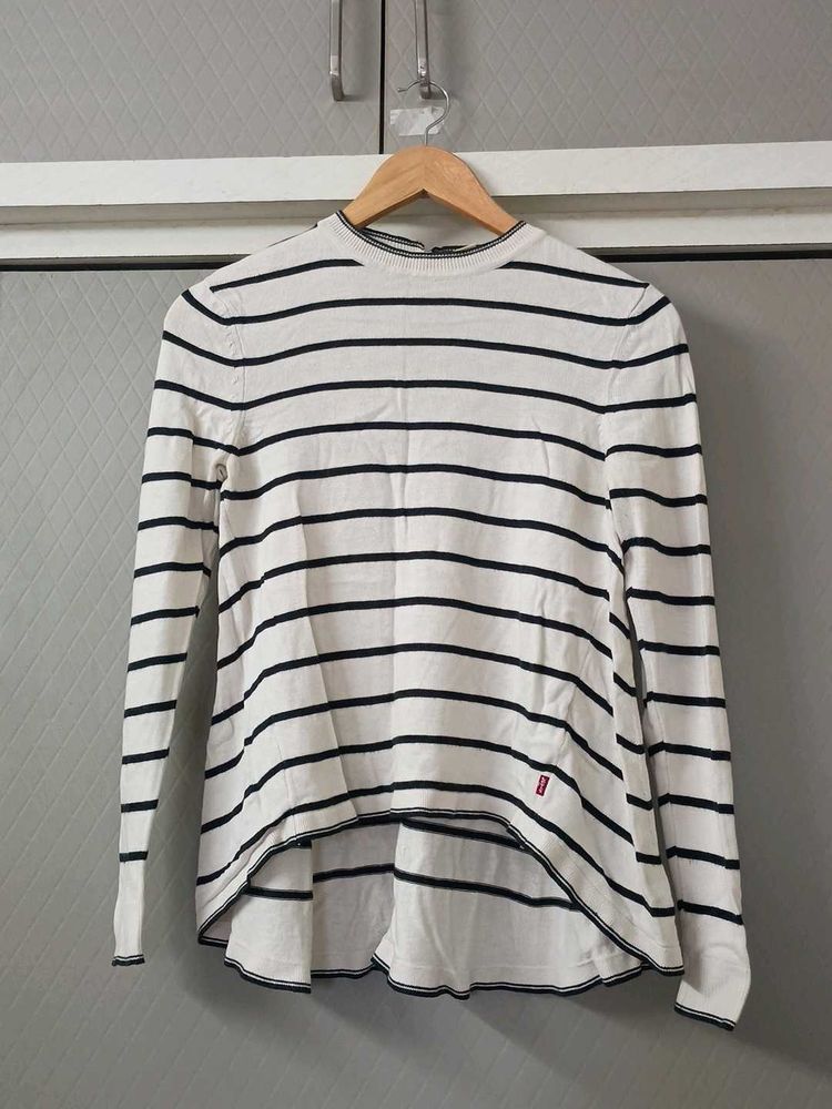 Striped Long Sleeve Top