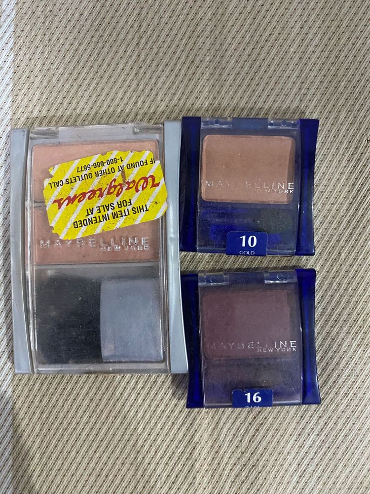 Maybelline Eyeshadow and blusher