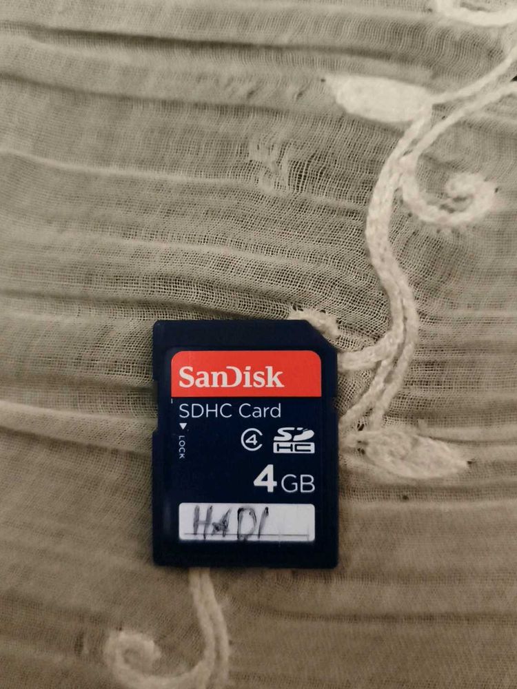 SanDisk 4GB SDHC Card