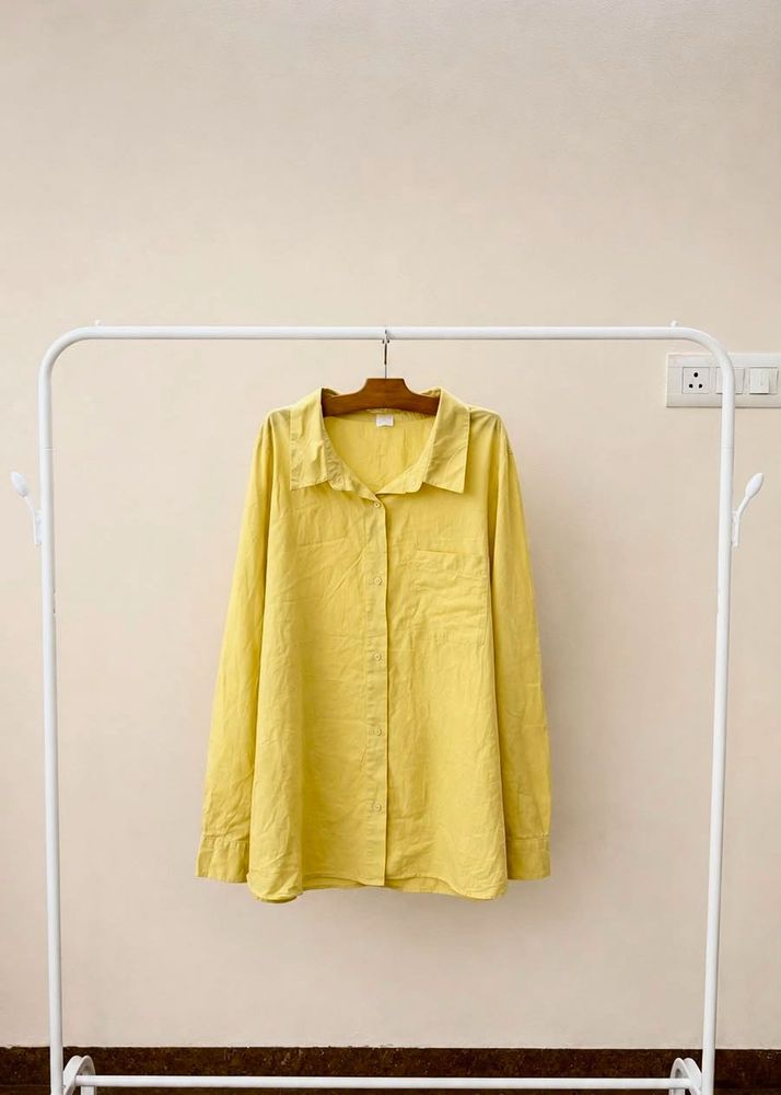 Yellow Casual Shirt