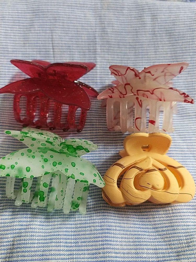 SETS OF 4 HAIR CLUTCHERS