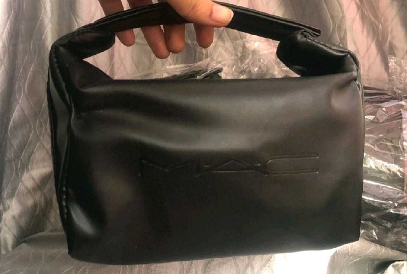 MAC Black Cosmetic Pouch