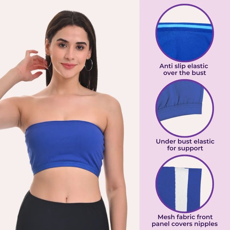 🆕Brand New Blue Bandeau Bra