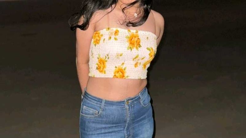 A Floral Tube Top