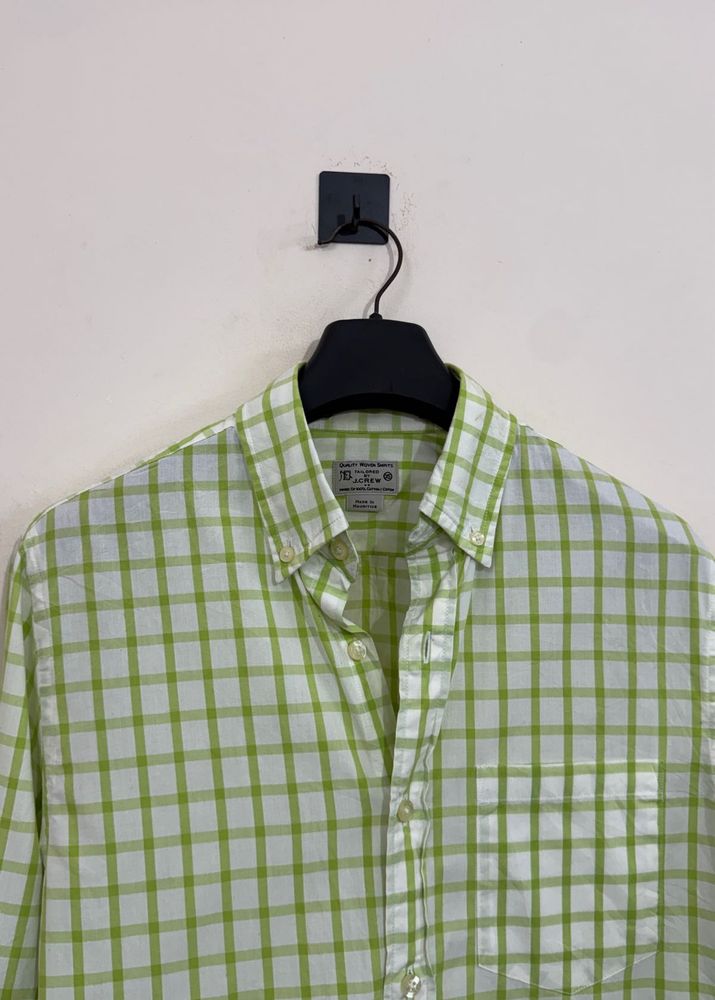 j crew checkered like new