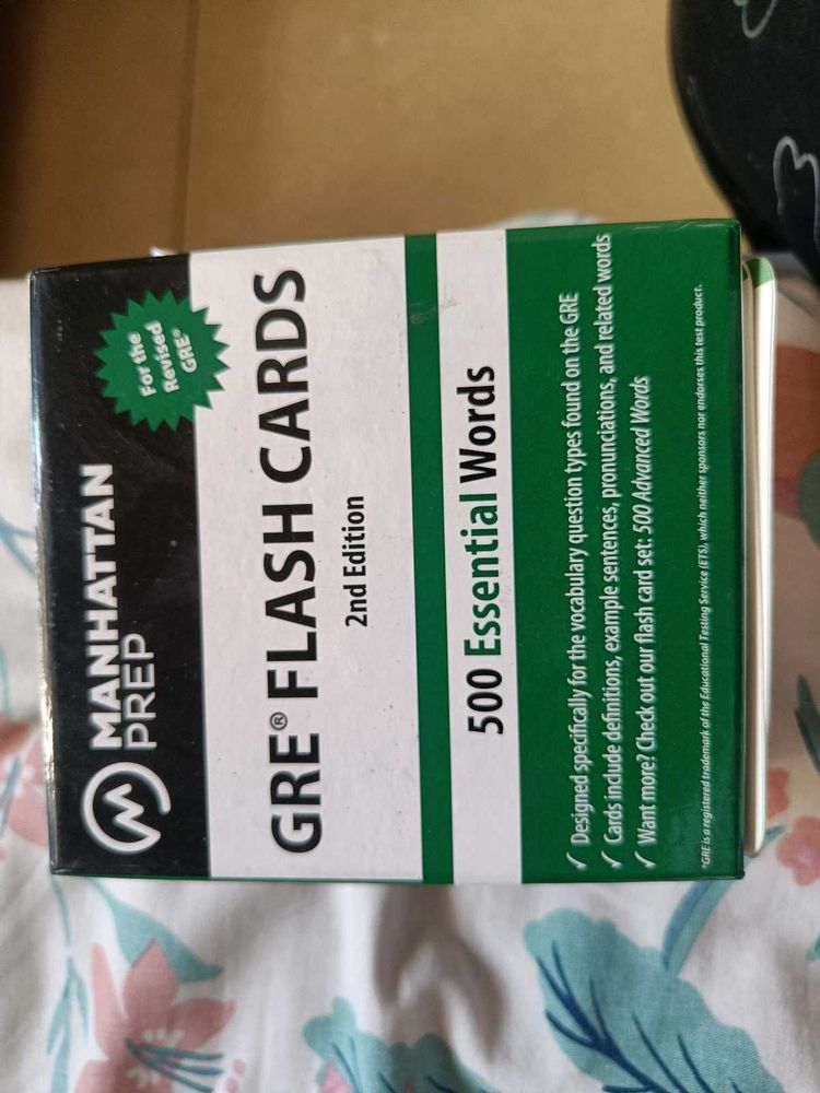 Manhattan Prep GRE Flash Cards