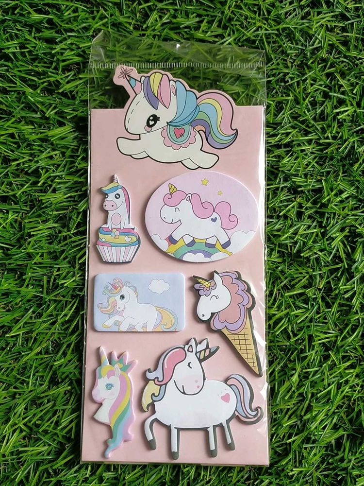 Cute Unicorn 🦄 😍 Sticky Notes Stickers!
