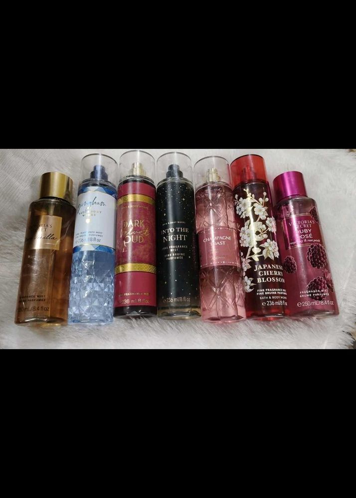Bath &amp; Body Works Sprays