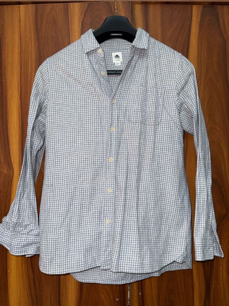 Men's Checked Casual Shirt | Size(Small)