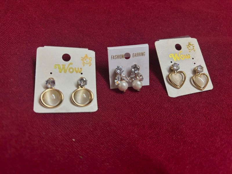 Set of 3 Fashion Earrings