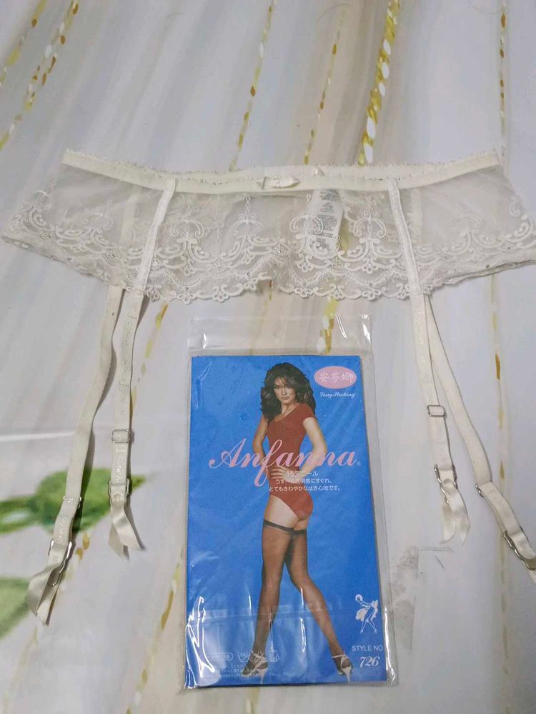 (1036)Lace Garter Belt Set