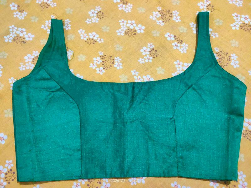 Elegant Emerald Green Blouse