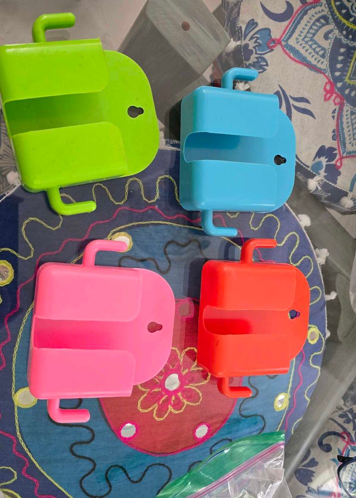 Set of 4 Colorful Phone Holders