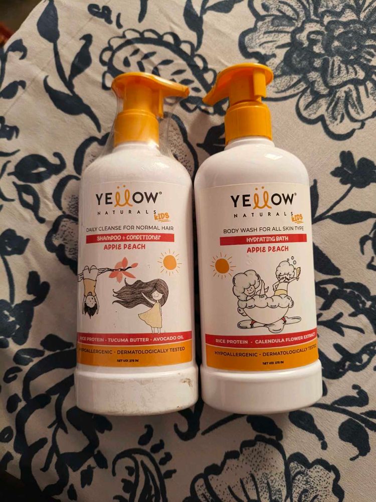 Kids Apple Peach Shampoo &amp; Body Wash