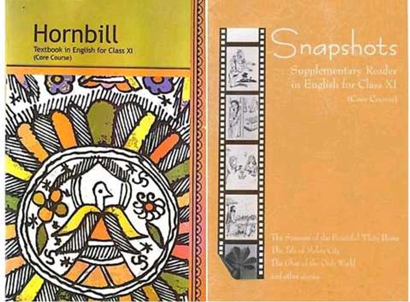 Class XI English Textbooks and hindi 1 textbook