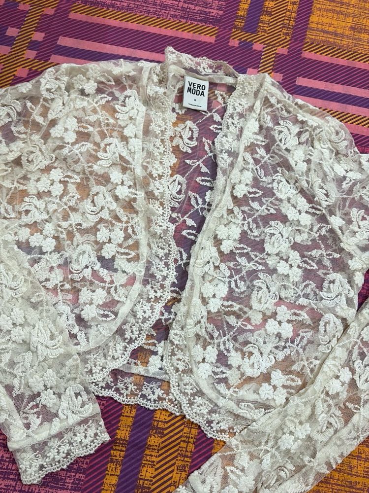 Vero Moda Lace Bolero Jacket
