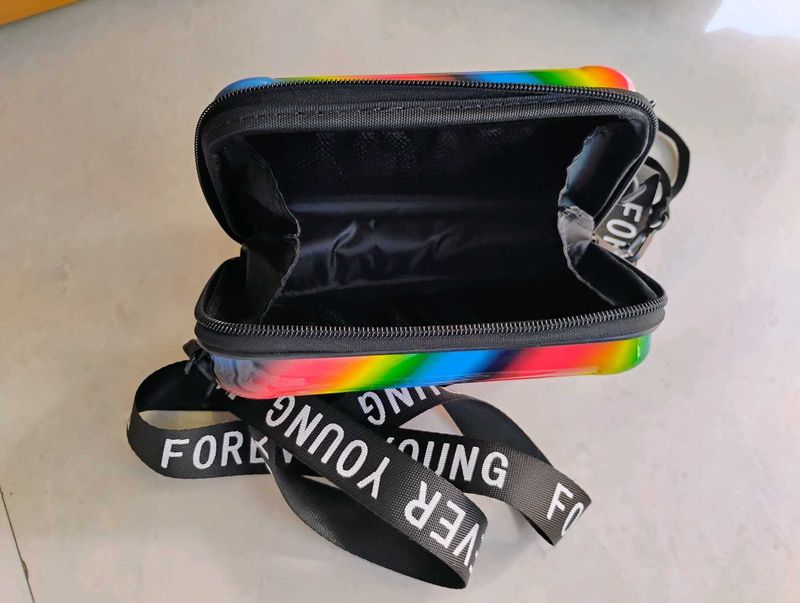 Multicolored Sling Bag