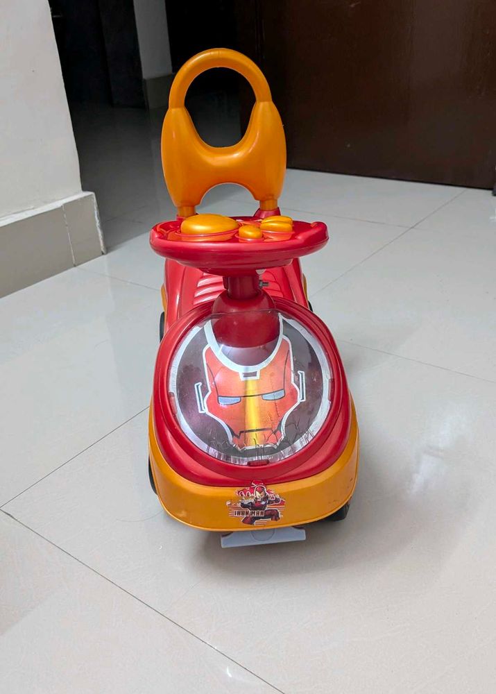 Iron Man Ride-On Car