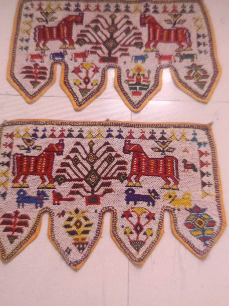 Handmade Beaded Wall Hanging