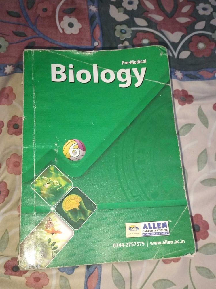 Pre-Medical Biology Book