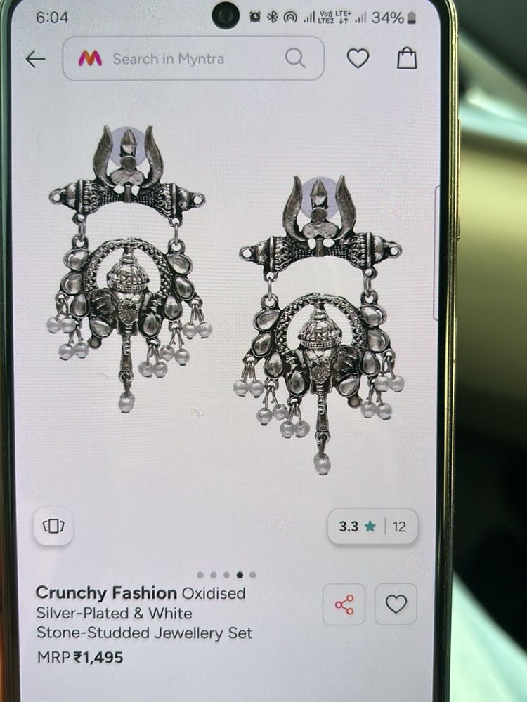 Ethnic Ganesha Earrings