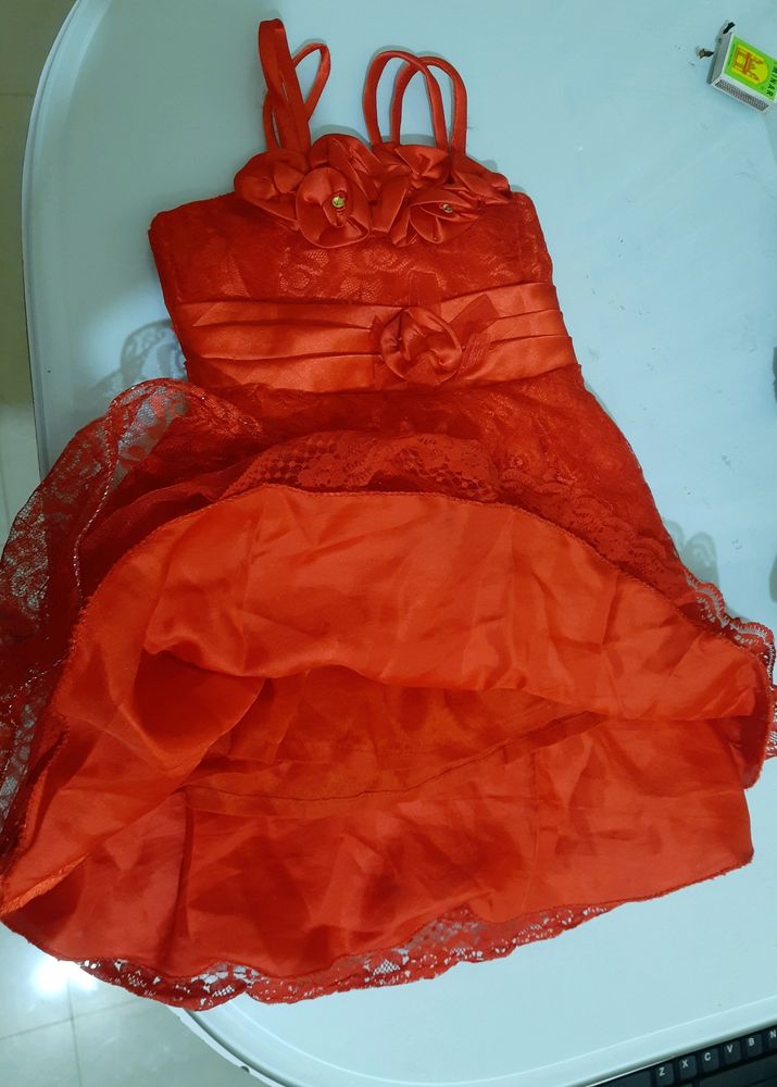 Beautiful Red Frock